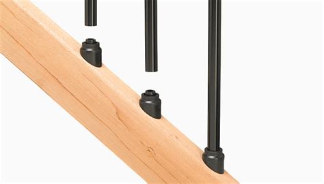 metal baluster brackets|baluster connectors for decks.